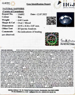 Load image into Gallery viewer, 4.60 Carat Natural Ceylonese Neelam with Govt Lab Certified-6771