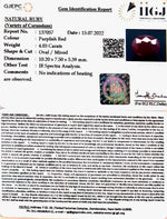 Load image into Gallery viewer, 4.03/CT Natural Neo Burma Ruby with Govt. Lab Certificate-5661