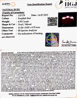 Load image into Gallery viewer, 4.93/CT Natural Neo Burma Ruby with Govt. Lab Certificate-5661