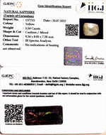 Load image into Gallery viewer, 5.54/CT Natural Yellow Sapphire With Govt Lab Certificate