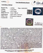 Load image into Gallery viewer, 5.45 Ratti Natural White Topaz with Govt Lab Certificate (1665)