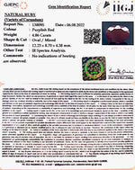 Load image into Gallery viewer, 5.39 Ratti Natural new burma Ruby with Govt. Lab Certificate-(2331)