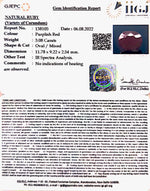 Load image into Gallery viewer, 3.08/CT Natural Neo Burma Ruby with Govt. Lab Certificate-5661