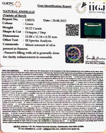 Load image into Gallery viewer, 10.22/CT Natural Panna Stone with Govt. Lab Certified-(2331)