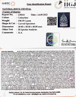 Load image into Gallery viewer, Sphatik Shree Yantra with Govt. Lab Certificate-60
