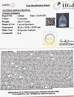 Load image into Gallery viewer, Sphatik Shree Yantra with Govt. Lab Certificate-60