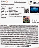 Load image into Gallery viewer, 24.526 Carat Turquoise-(1221)