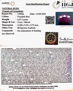 Load image into Gallery viewer, 4.57/CT Natural Neo Burma Ruby with Govt. Lab Certificate-3441