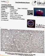 Load image into Gallery viewer, 3.61/CT Natural Neo Burma Ruby with Govt. Lab Certificate-2331