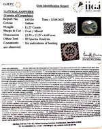 Load image into Gallery viewer, 11.27/CT Natural Ceylonese Pukhraj with Govt Lab Certificate-(6771)