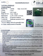 Load image into Gallery viewer, 4.65/CT Natural Panna Stone with Govt. Lab Certified-(3441)