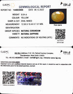 Load image into Gallery viewer, 9.04/CT Natural Ceylonese Pukhraj Stone with Govt Lab Certificate-4551