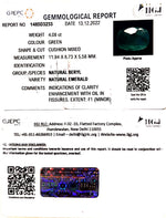 Load image into Gallery viewer, 4.08/CT Natural Panna Stone with Govt. Lab Certified-(4551)