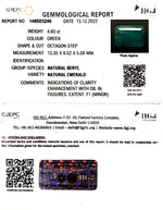 Load image into Gallery viewer, 4.93/CT Natural Panna Stone with Govt. Lab Certified (3441)