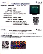 Load image into Gallery viewer, 8.32/CT Natural Panna Stone with Govt. Lab Certified (3441)