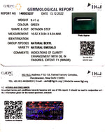 Load image into Gallery viewer, 9.41//CT Natural Panna Stone with Govt. Lab Certified-(4551)