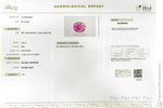 Load image into Gallery viewer, 3.90/CT Natural Mozambique Ruby Stone with Govt. Lab Certificate-15143S202640
