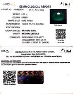 Load image into Gallery viewer, 8.55/CT Natural Panna Stone with Govt. Lab Certificate (8991)