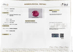 Load image into Gallery viewer, 3.78/CT Natural Ruby Stone with Govt. Lab Certificate-16489S207695