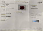 Load image into Gallery viewer, 11.25/CT Natural Ruby Stone with Govt. Lab Certificate-16658S208747