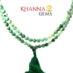 Load image into Gallery viewer, NATURAL EMERALD MALA (LIGHT)