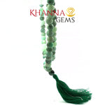 Load image into Gallery viewer, NATURAL EMERALD MALA (LIGHT)