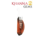Load image into Gallery viewer, 8.49/CT Natural Hessonite Stone with Govt. Lab Certificate-2186D6057-1221-8.49