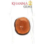 Load image into Gallery viewer, 12.13/CT Natural Hessonite Stone with Govt. Lab Certificate-140370