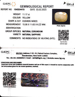 Load image into Gallery viewer, 11.17/CT Natural Ceylonese Pukhraj with Govt Lab Certificate-6771