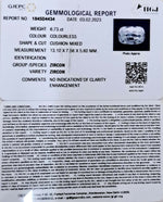 Load image into Gallery viewer, 6.73/CT Natural Zircon with Govt. Lab certificate-(3441)