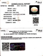 Load image into Gallery viewer, 3.86/CT Natural Fire Opal with Govt. Lab Certificate (4551)