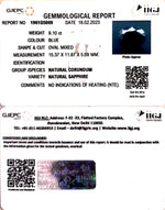 Load image into Gallery viewer, 9.10/CT Natural Blue Sapphire with Govt Lab Certificate-(2331)