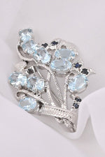 Load image into Gallery viewer, 10.86/GM Natural BLUE TOPAZ (2750)