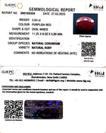 Load image into Gallery viewer, 5.84/CT Natural Neo Burma Ruby with Govt. Lab Certificate (3441)