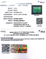 Load image into Gallery viewer, 2.26/CT Natural Panna Stone with Govt. Lab Certificate (6771)