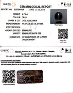 Load image into Gallery viewer, 4.79/CT Natural Scapolite Cat's Eye with Govt. Lab Certified-(1221)
