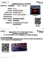 Load image into Gallery viewer, 6.74/CT Natural Govt. Lab Certified Ceylonese Gomed-(1221)