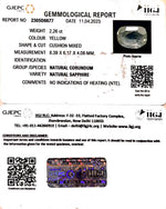 Load image into Gallery viewer, 2.26/CT Natural Ceylonese Pukhraj with Govt Lab Certificate (16650)