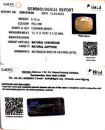 Load image into Gallery viewer, 8.10/CT Natural Ceylonese Pukhraj with Govt Lab Certificate-4551