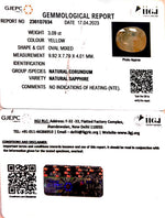 Load image into Gallery viewer, 3.09/CT Natural Ceylonese Pukhraj with Govt Lab Certificate-6771