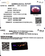 Load image into Gallery viewer, 9.41/CT Natural Neo Burma Ruby with Govt. Lab Certificate (3441)
