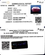 Load image into Gallery viewer, 5.85/CT Natural Neo Burma Ruby with Govt. Lab Certificate (4551)