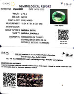 Load image into Gallery viewer, 2.70/CT Natural Panna Stone with Govt. Lab Certificate (16650)