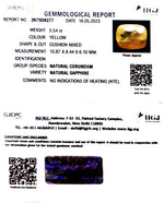 Load image into Gallery viewer, 5.54/CT Natural Ceylonese Pukhraj with Govt Lab Certificate (6771)