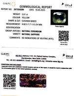 Load image into Gallery viewer, 3.91/CT Natural Ceylonese Pukhraj with Govt Lab Certificate (4551)