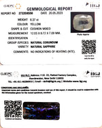 Load image into Gallery viewer, 8.37/CT Natural Ceylonese Pukhraj with Govt Lab Certificate (YELSA9T)