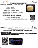 Load image into Gallery viewer, 8.48/CT Natural Ceylonese Pukhraj with Govt Lab Certificate (6771)