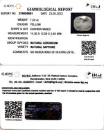 Load image into Gallery viewer, 7.54/CT Natural Ceylonese Pukhraj with Govt Lab Certificate (6771)