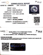 Load image into Gallery viewer, 0.38/Carat Natural Diamond With Govt. Lab Certificate (120000)