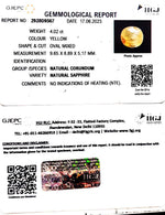 Load image into Gallery viewer, 4.02/CT Natural Ceylonese Pukhraj with Govt Lab Certificate (8991)